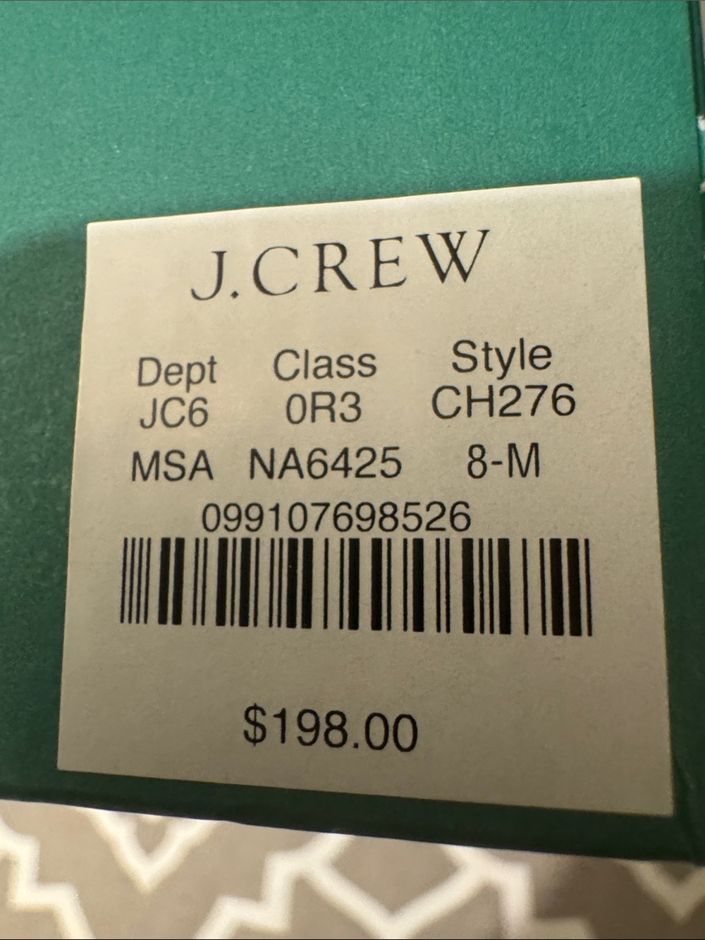 NEW J.Crew Teagan Cream Mary Jane Spanish Canvas Heels with gold buckle detail - Picture 10 of 10